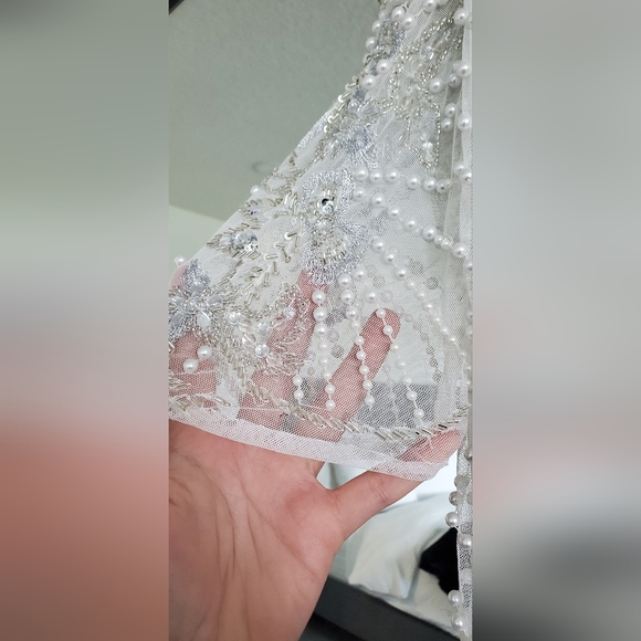 ASOS White embellished dress - Picture 7 of 11